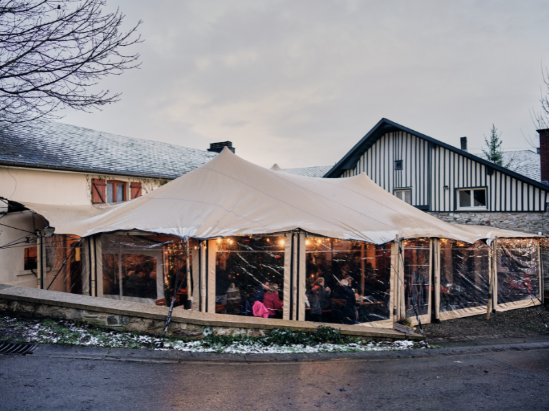 winter terrasse